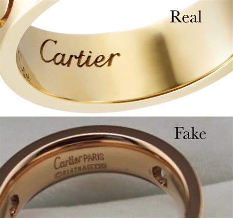 cartier 750 real ring.